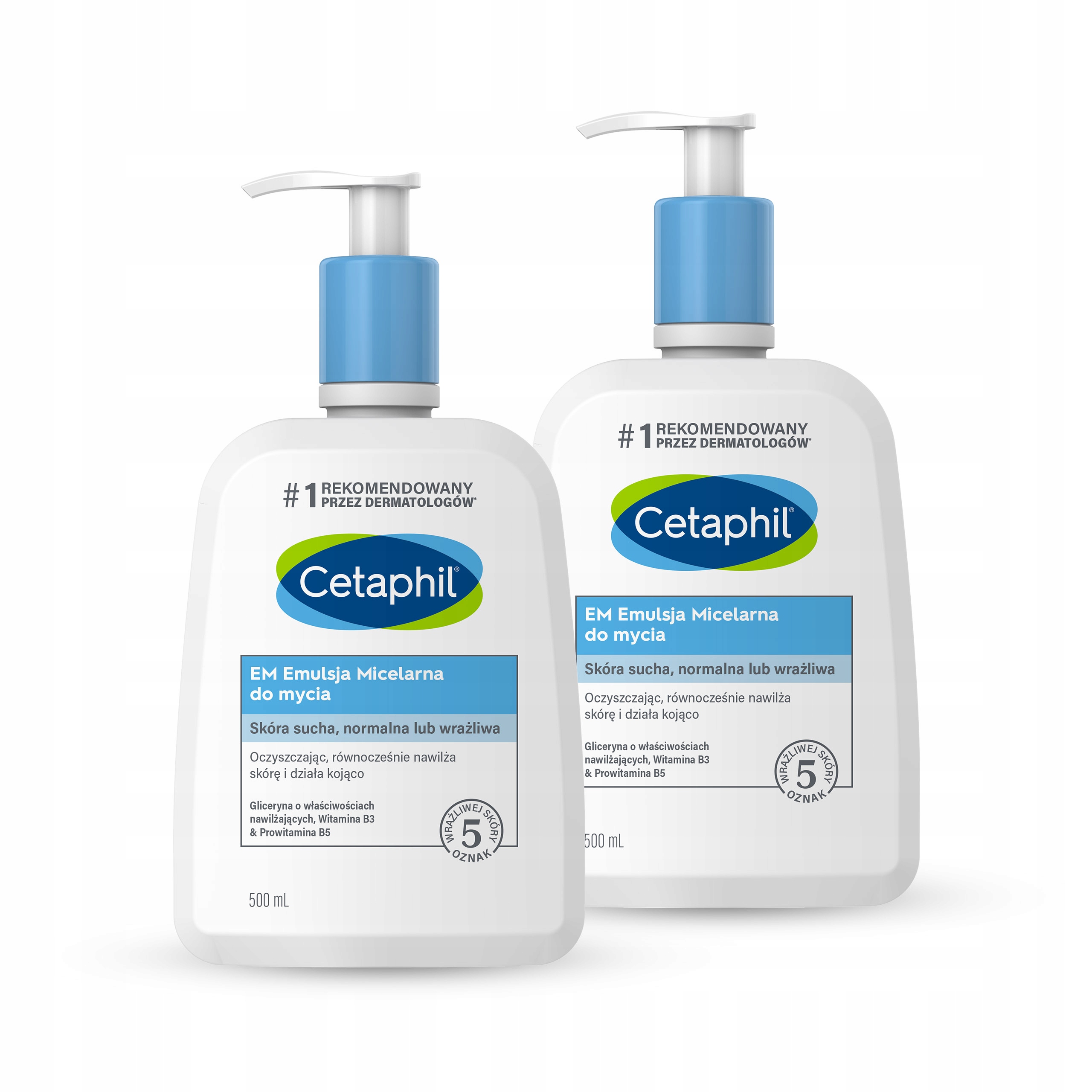 

Zestaw Cetaphil Em Emulsja micelarna 500 DuoPack