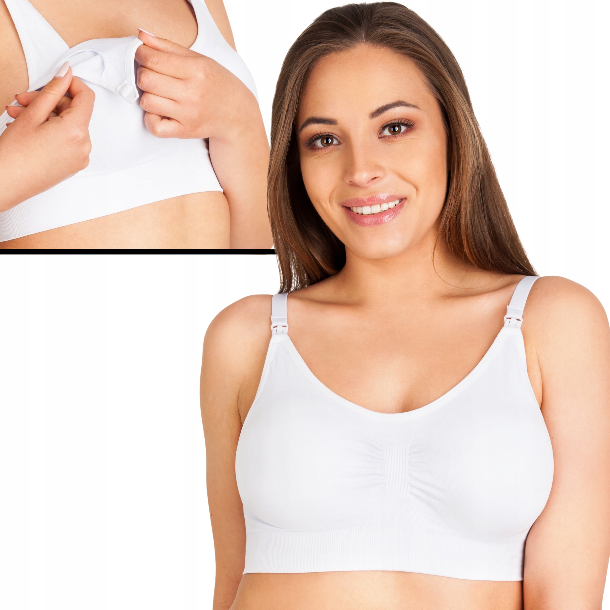 

Biustonosz Do Karmienia Stanik Ciążowy Bezszwowy