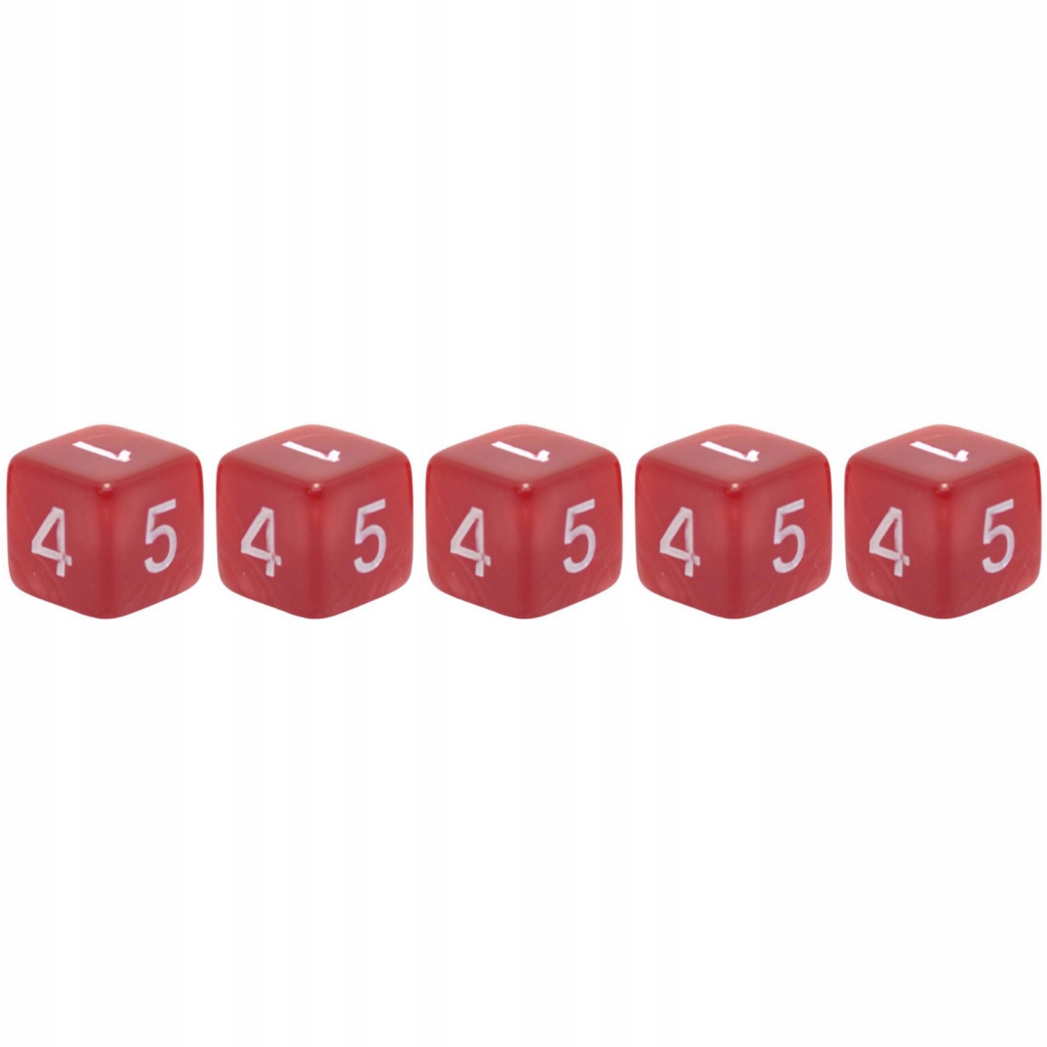 Zestaw 5 Kostek K6 Rpg Z Piekieł Kość 1,6 CM