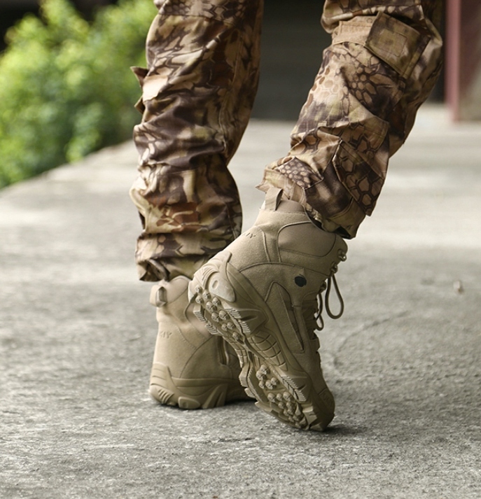 BUTY TAKTYCZNE WOJSKOWE WODOODPORNE SKÓRA Cechy dodatkowe oddychające