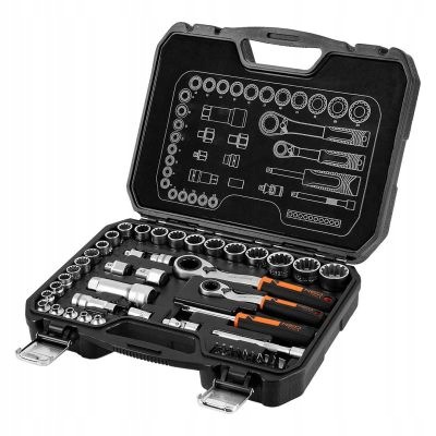 Neo Tools Sada Nástrčných Kľúčov 1/4" 3/8", 46 Ks