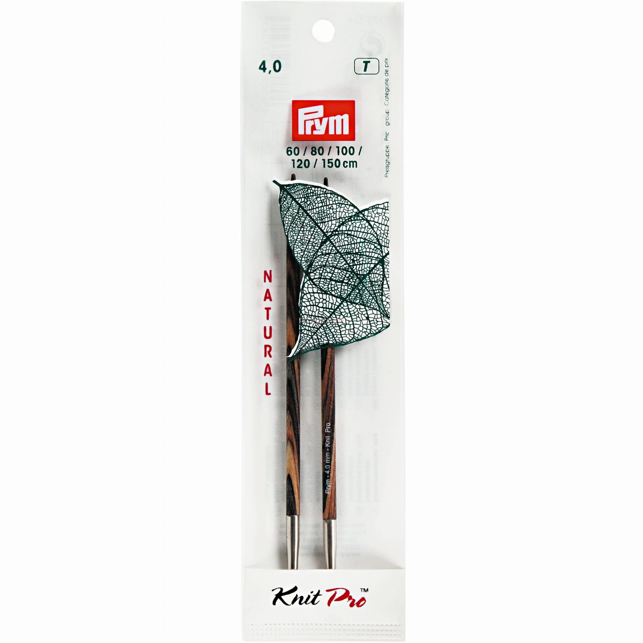 Druty 4mm Natural Wymienne PRYM KnitPro