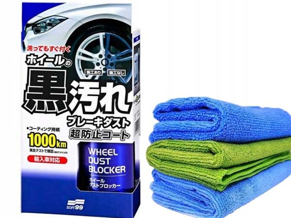 Покриття блокатора пилу колеса софт99 для обода + Мікроф