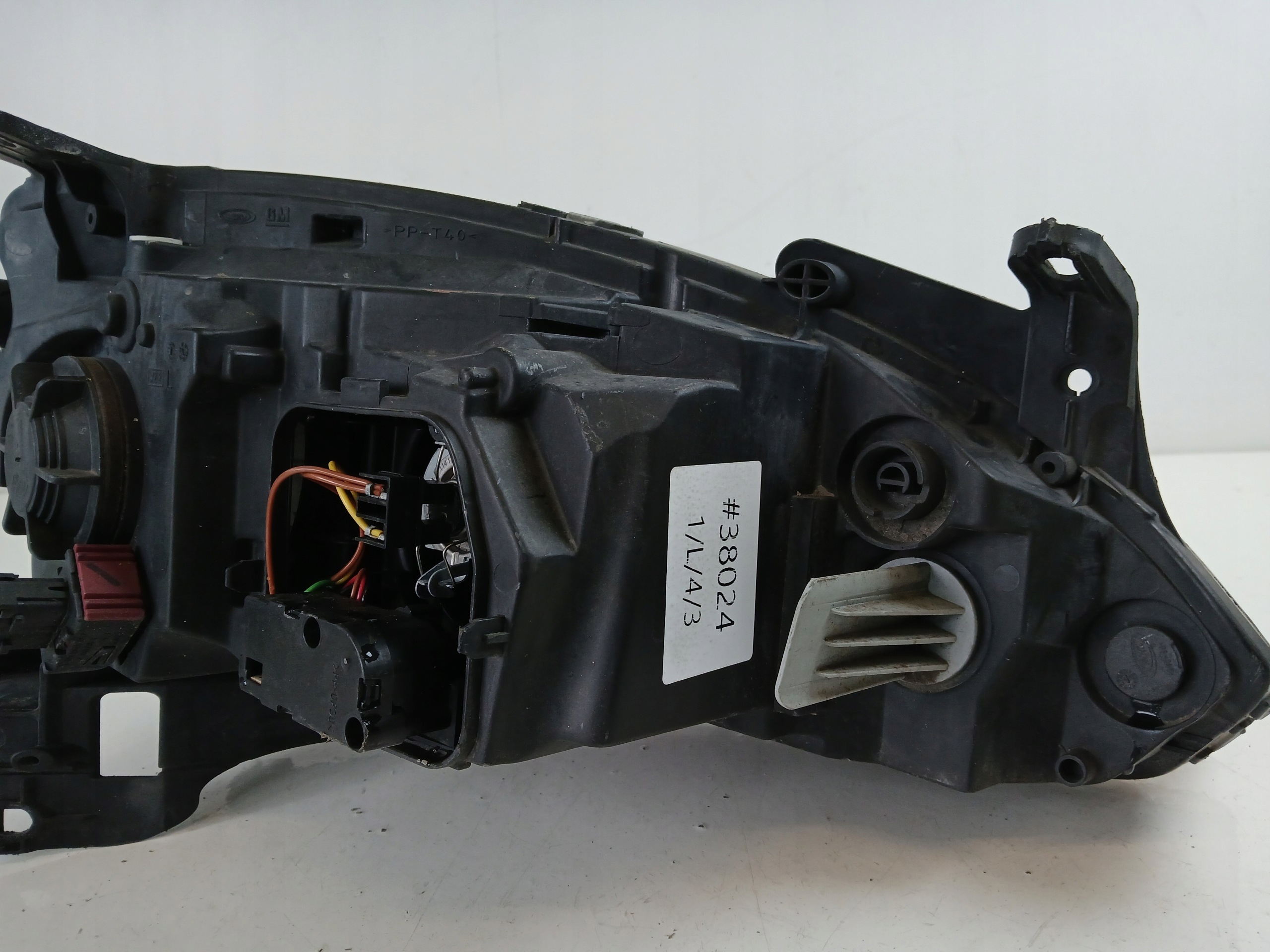 OPEL CORSA C LIFT light left front lens