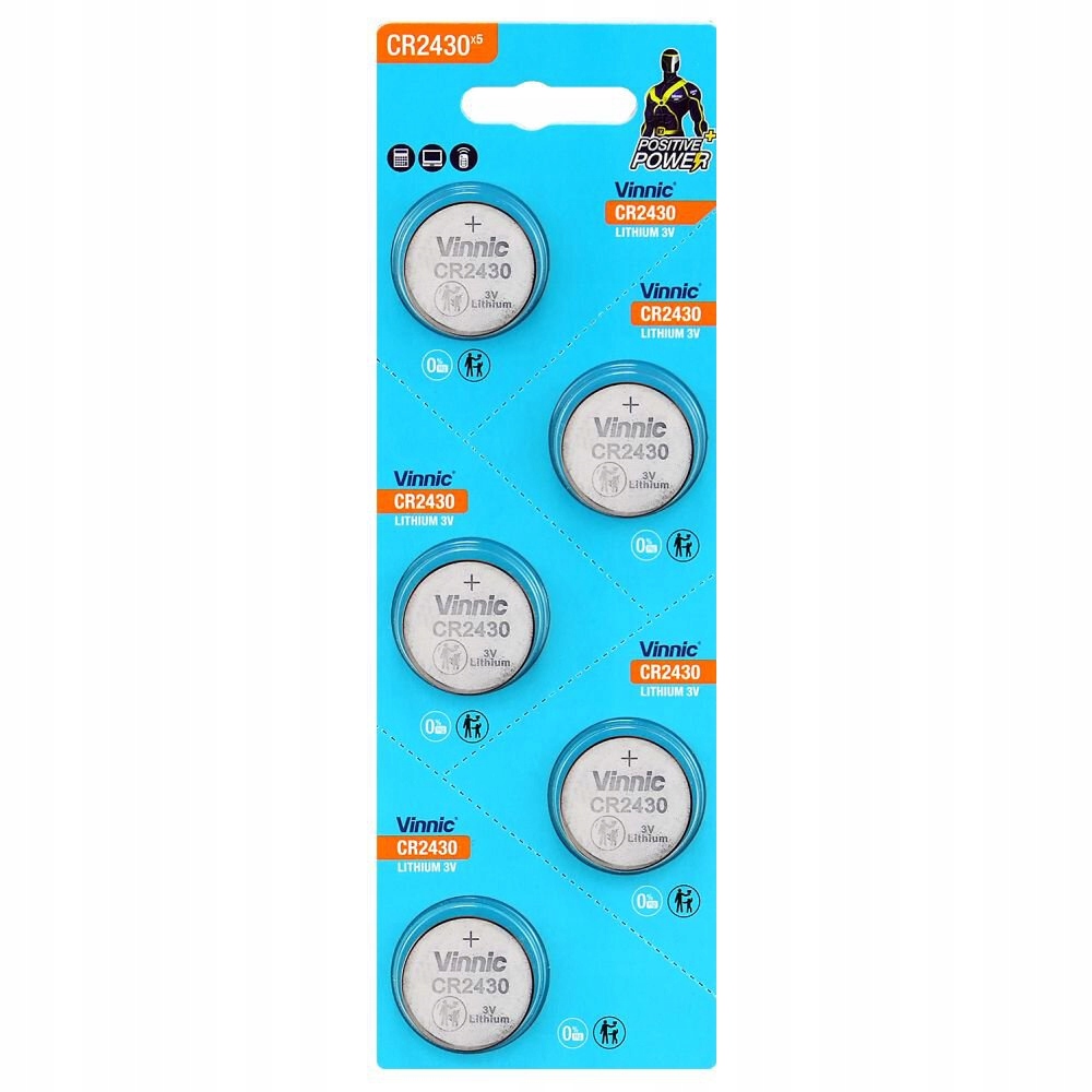 

5 x Bateria Vinnic Cr 2430 cena za 5 szt