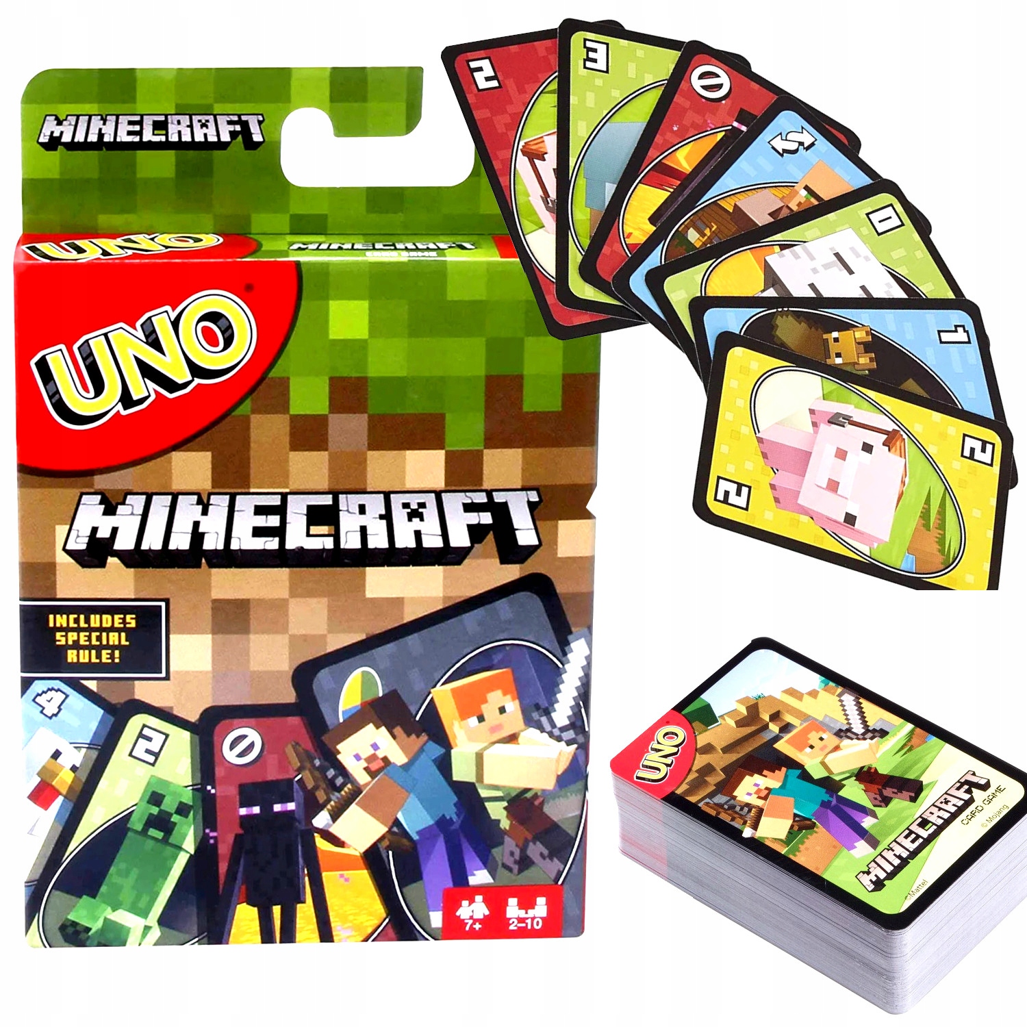 

Uno Minecraft Karty Dla Dzieci Uno Gra Karciana