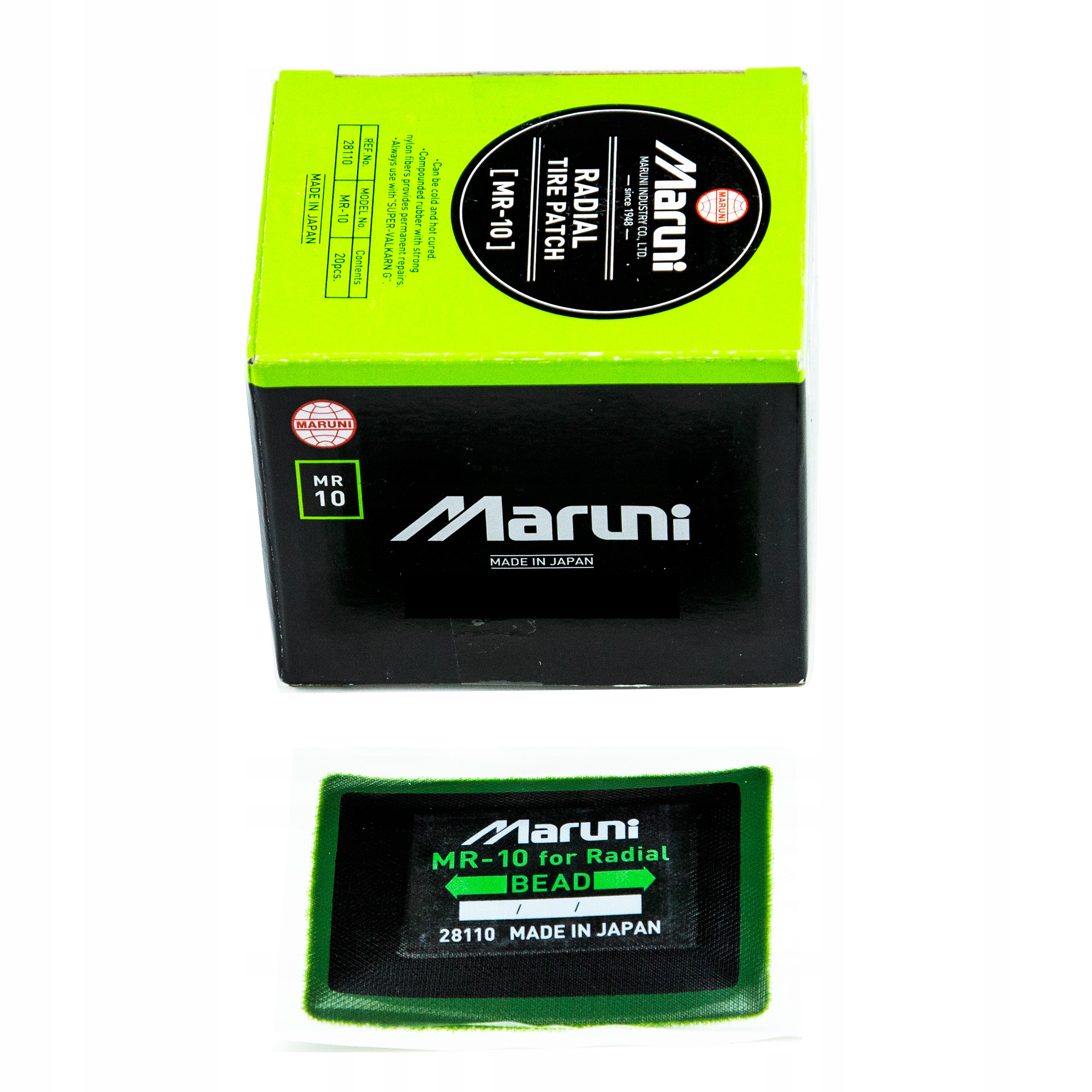 

Wkład Radialny do Opon Łatka Maruni MR-10 56x77mm