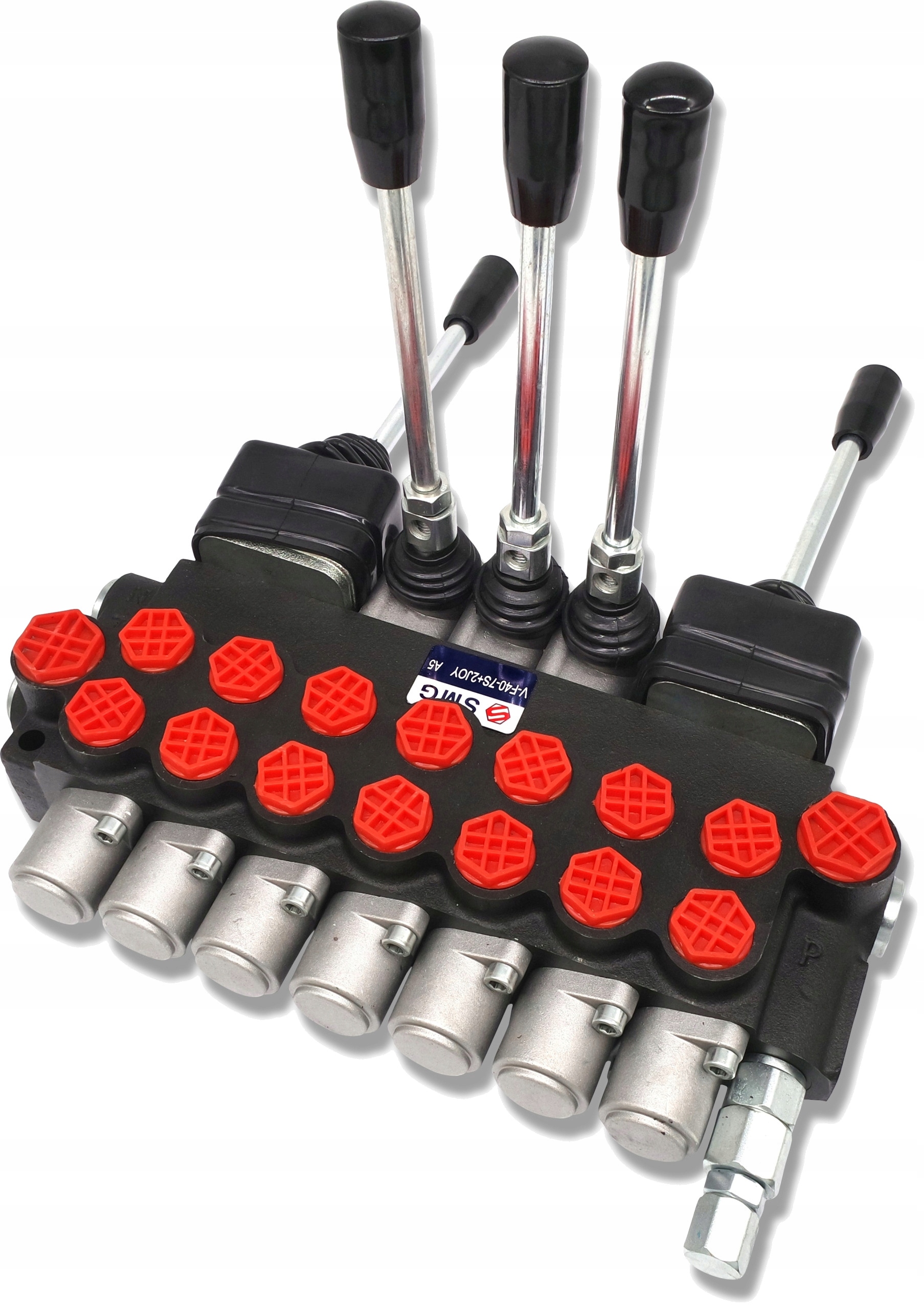 ROZDZIELACZ HYDRAULICZNY 7 SEK 40L Z JOYSTICKAMI