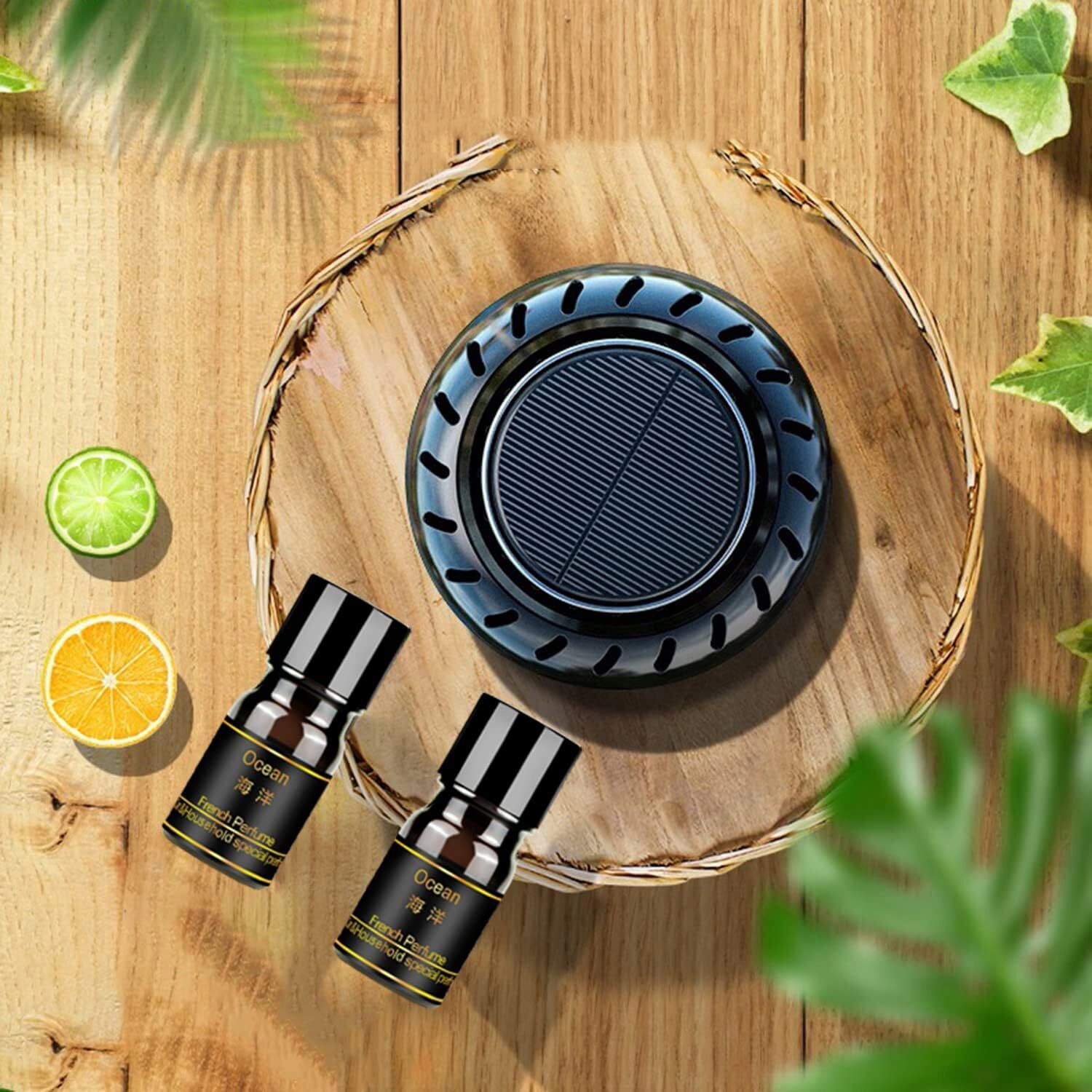 Samochodowy Odświeżacz Powietrza, Zapachowy Solarny Dekoracja Samochodu Stan opakowania oryginalne