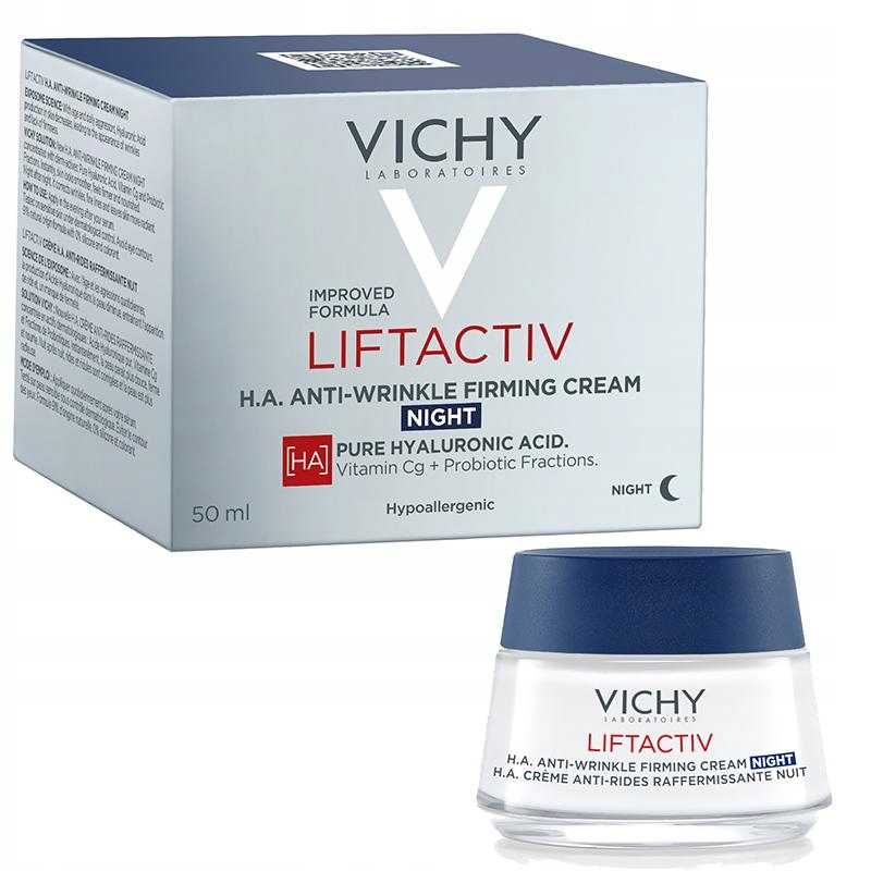 Vichy Liftactiv Supreme Krem przeciwzmarszczkowy ujędrniający na noc 50ml