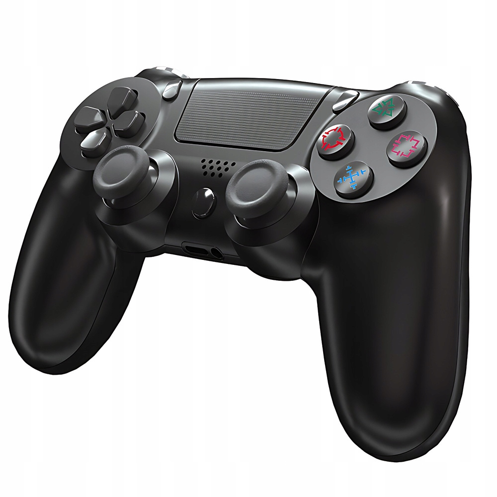 Gamepad Ovladač Pro Hru PS4 Bez Kabelů Bezdrátový Ovladač Černý Analogový