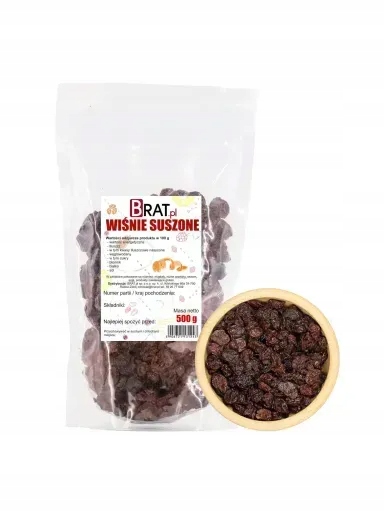 2x Brat Višeň sušená 500 g