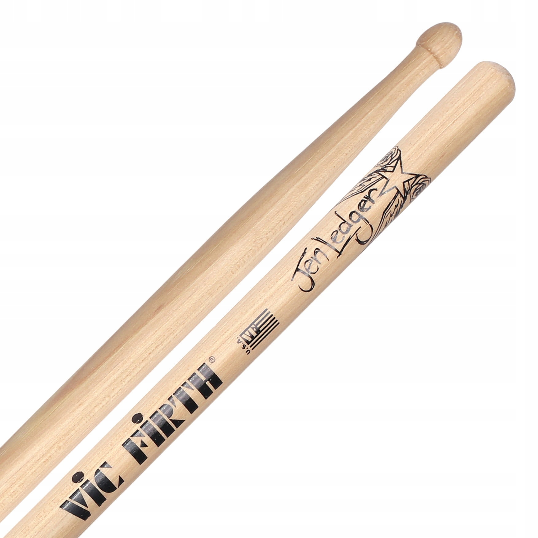 Pałki perkusyjne Vic firth hikorowe sygnowane Jen Ledger Signature