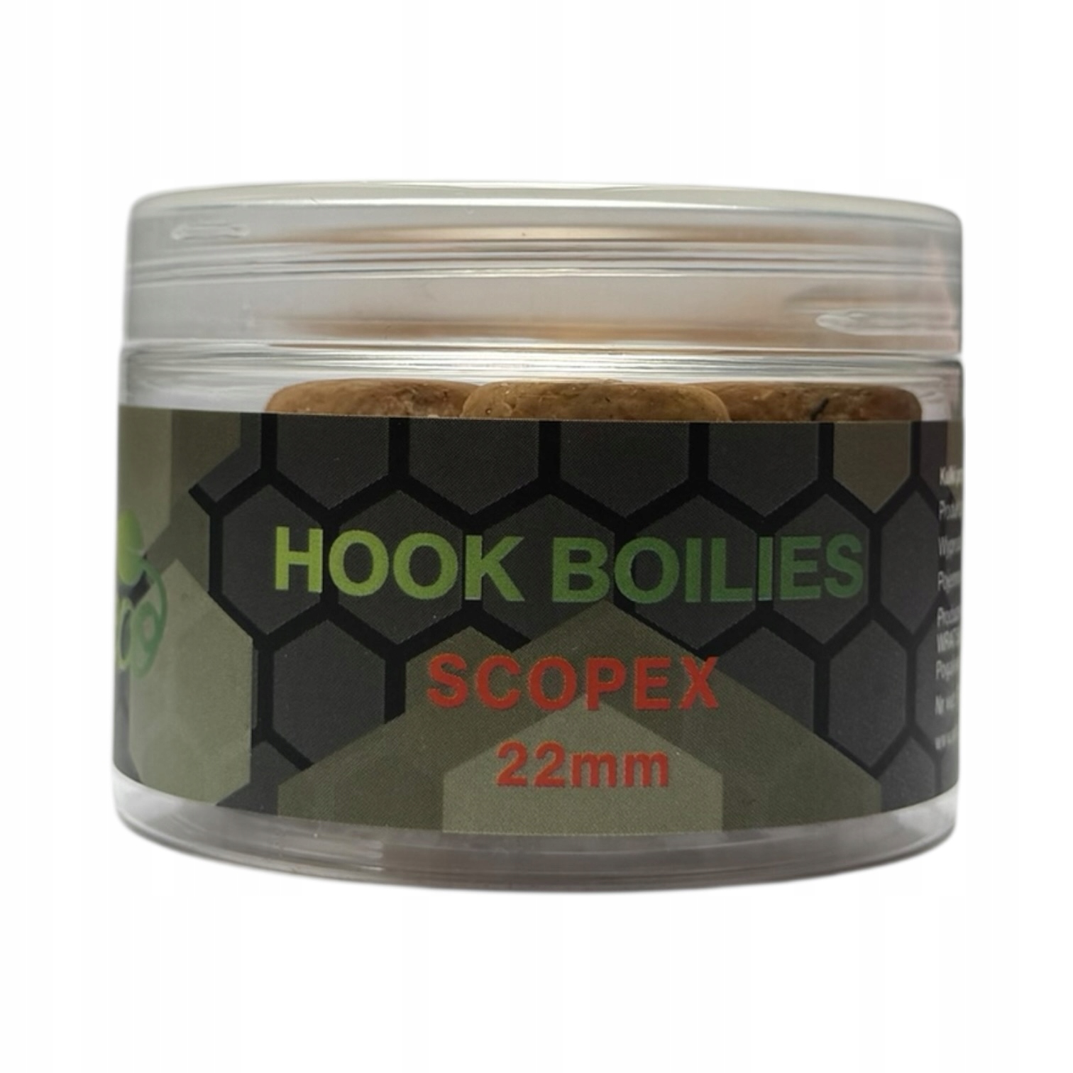 Kulki przynętowe Eco Scopex 22mm 150ml Wratislavia Baits