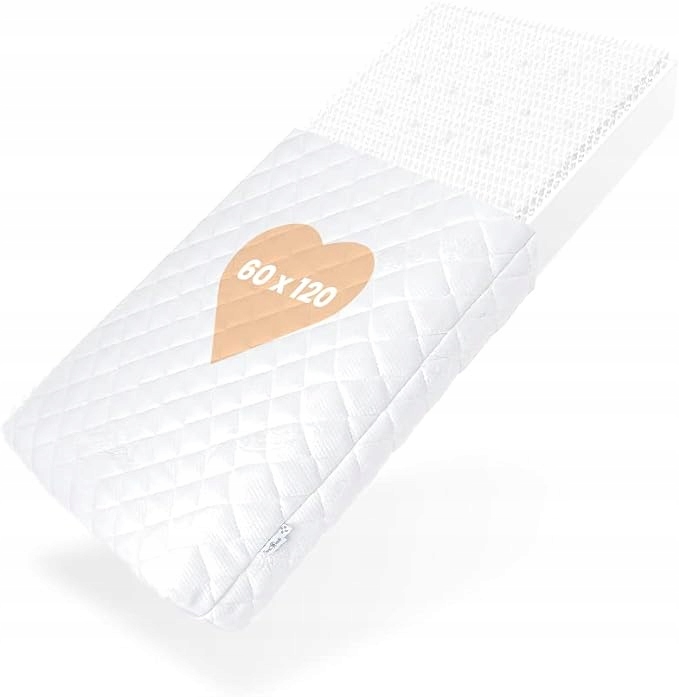 BestCare Materac do łóżeczka dziecięcego Aero 60 x 120 x 11 cm