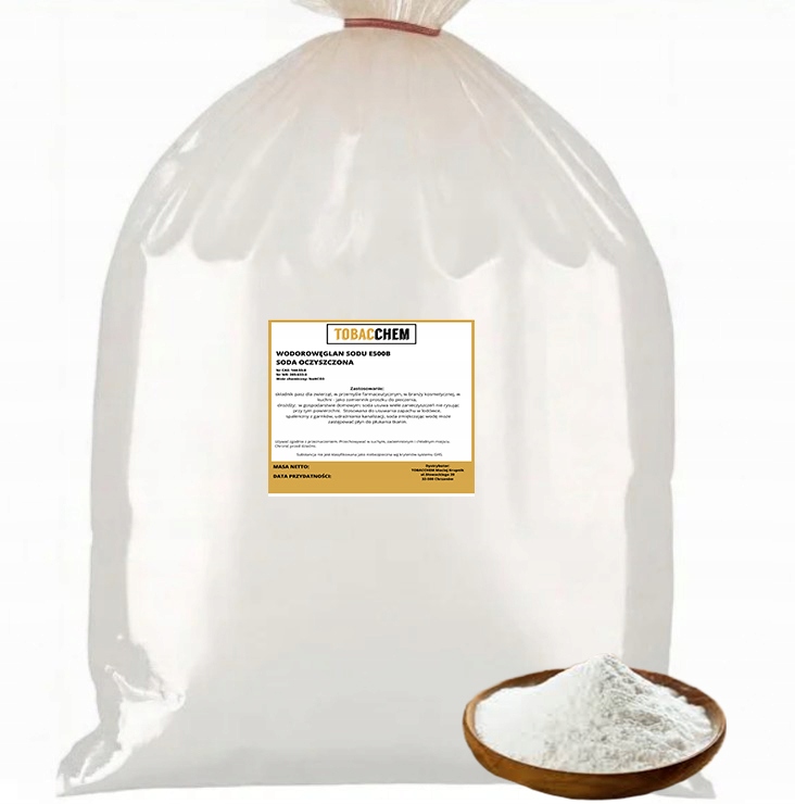 Soda Oczyszczona Spożywcza – Wodorowęglan Sodu 10kg