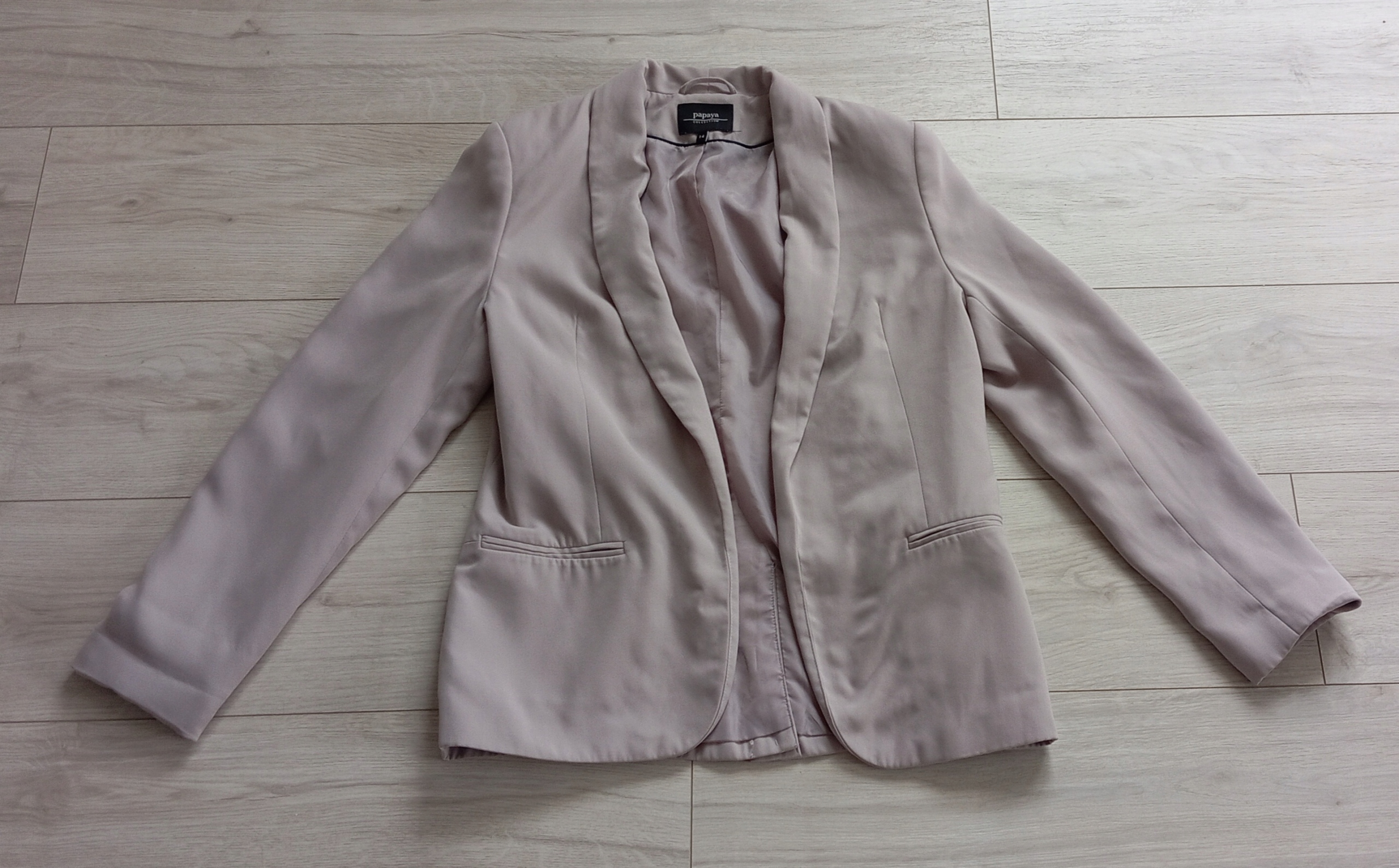 Żakiet Papaya szary 42 Xl Rozmiar XL