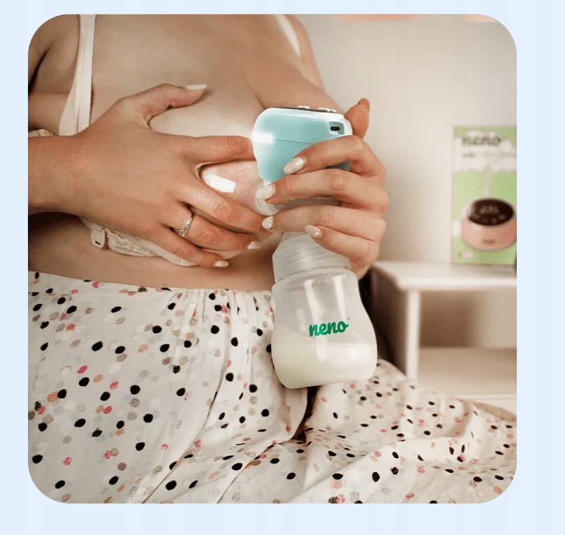 NENO ANGELO 3 FAZOWY LAKTATOR ELEKTRONICZNY BEZPRZEWODOWY ODCIĄGACZ POKARMU Zasilanie sieciowe