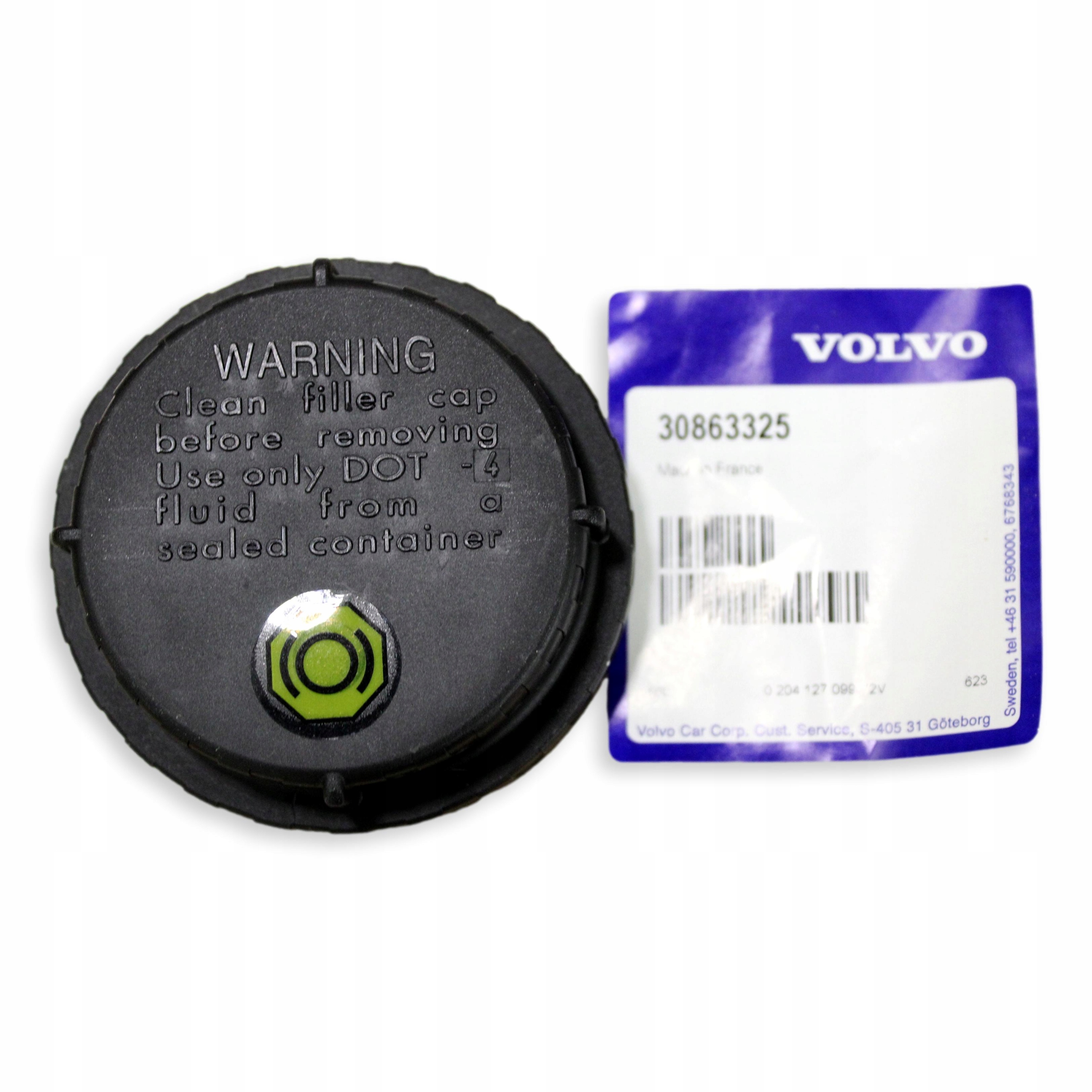 Volvo S40 V40 (-04) zátka nádrže brzdové kapaliny Oe 30863325