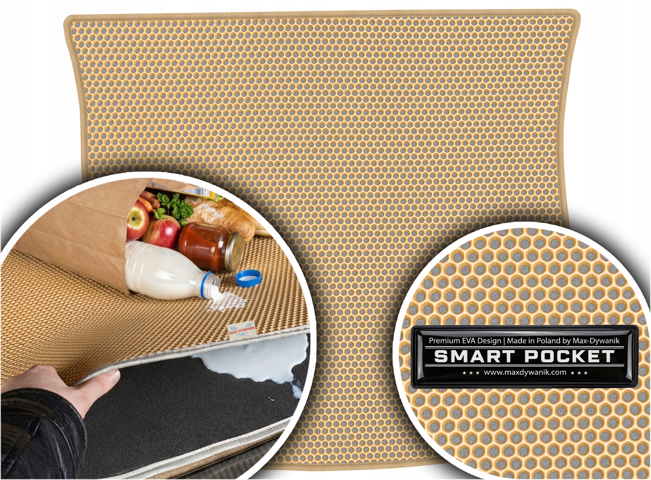 Mazda CX7 Suv 2006-2012 Vložka do batožinového priestoru Eva Smart Pocket Béžová