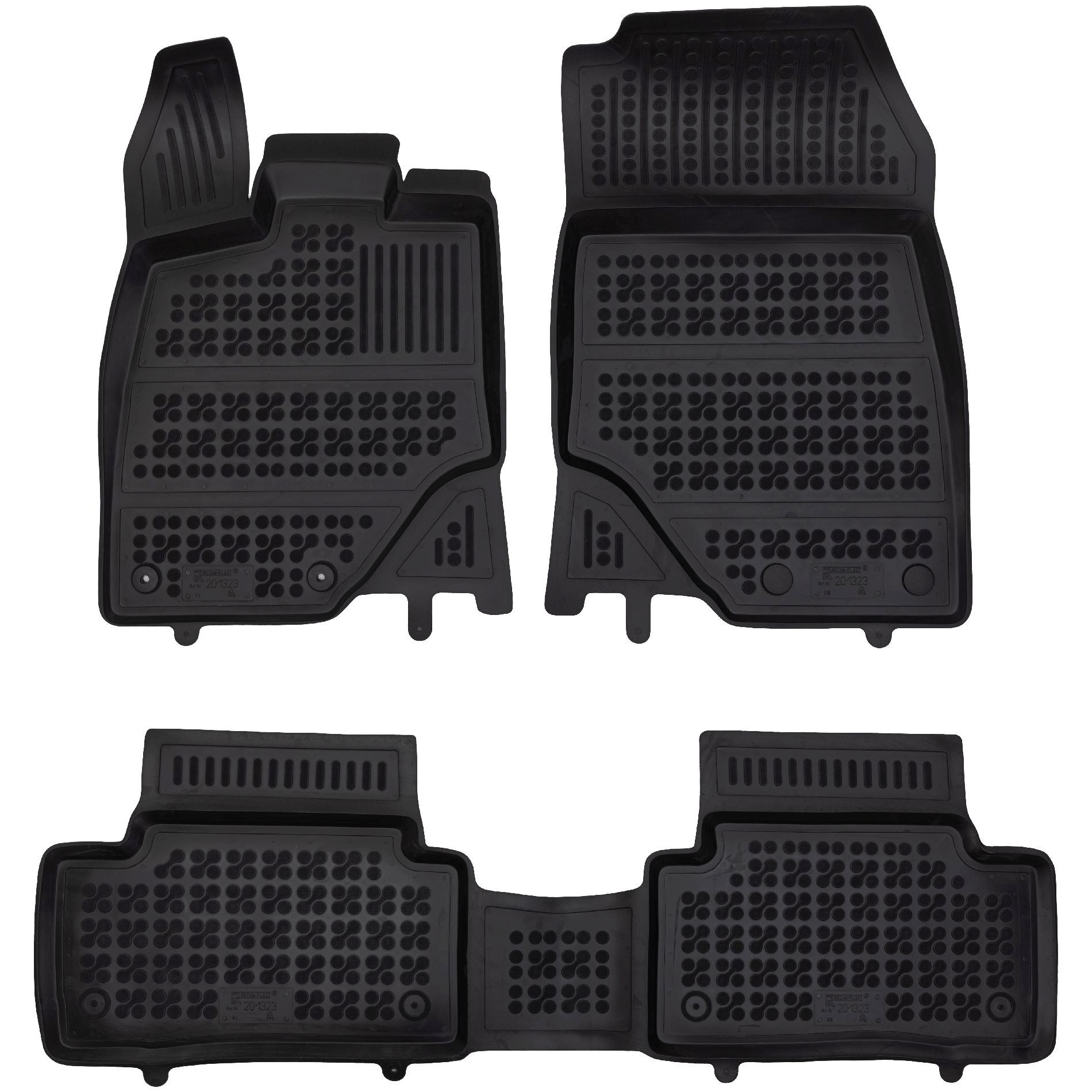 Gumové koberce Peugeot e-3008 III od roku 2024