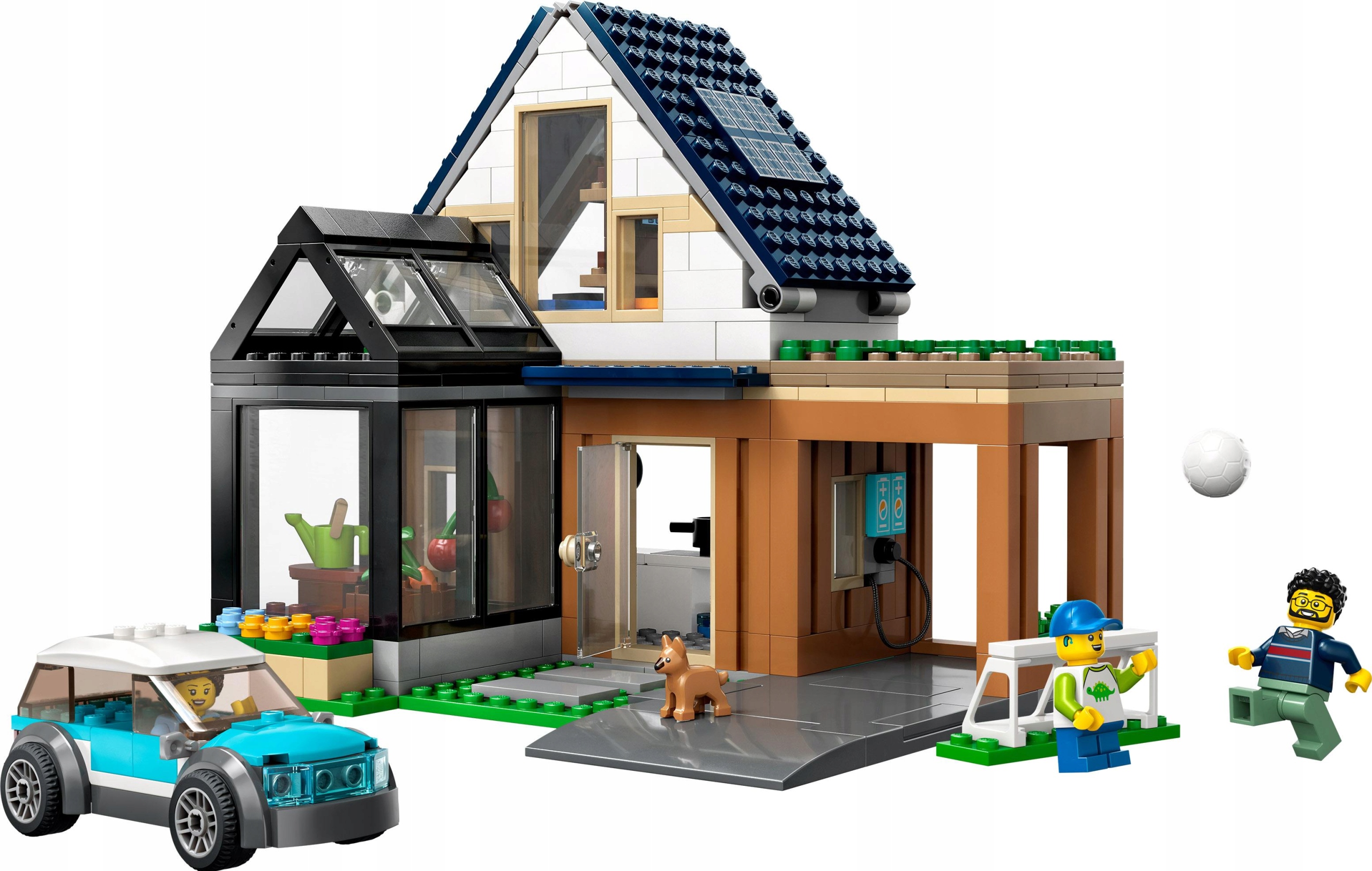 LEGO City Domek rodzinny i samochód 60398 Marka LEGO