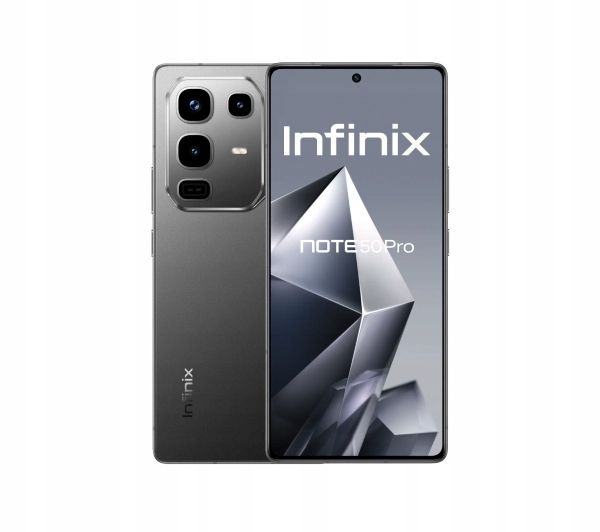 Smartfon Infinix Note 50 Pro 8/256GB 6,78'' 144Hz 50Mpix Shadow Grafitowy