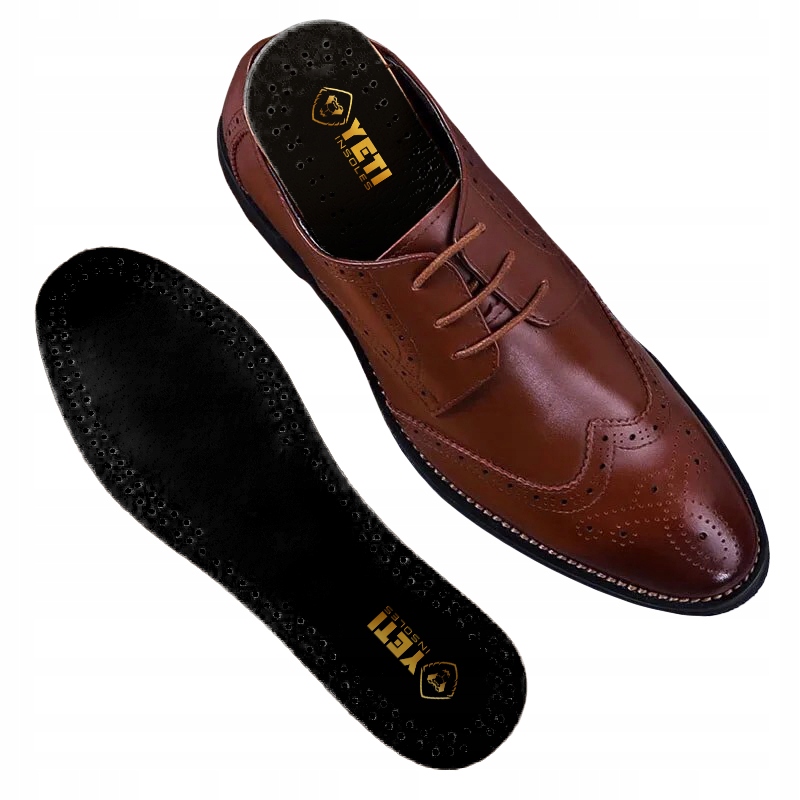 SKÓRZANE wkładki do butów PRZECIWPOTNE SKÓRA 44 Grubość 3 mm