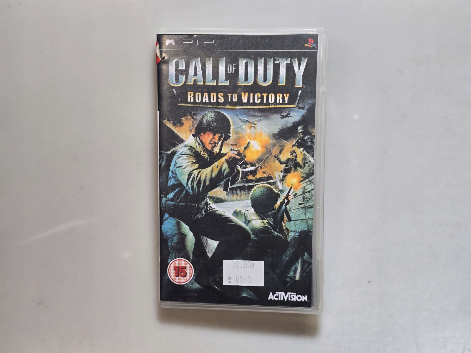 CALL OF DUTY ROADS TO VICTORY PSP