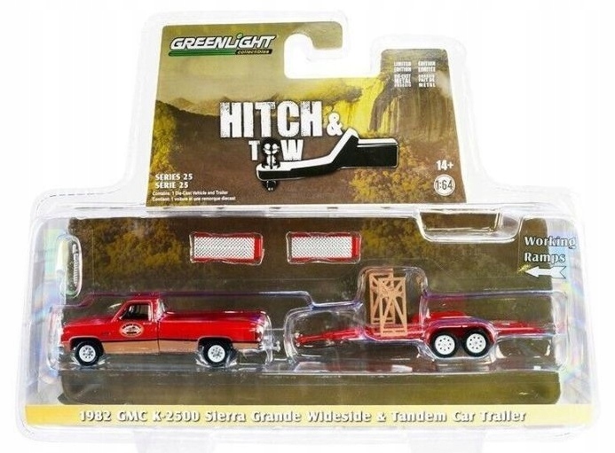 Greenlight Gmc K-2500 Sierra Grande Trailer 1:64