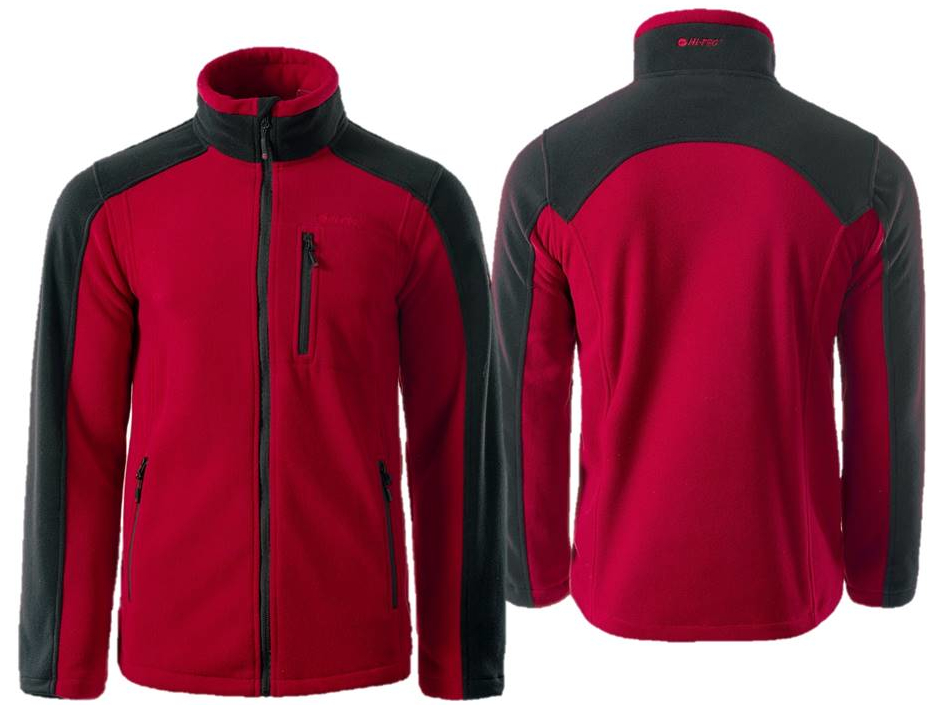 Pánská Hi-tec Fleece Bunda, Tlustá, Zahřívaná Pánská Mikina Velikost L