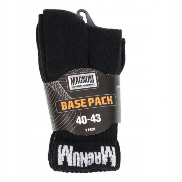 

Skarpety sportowe Magnum 3szt męskie Czarne 40-43