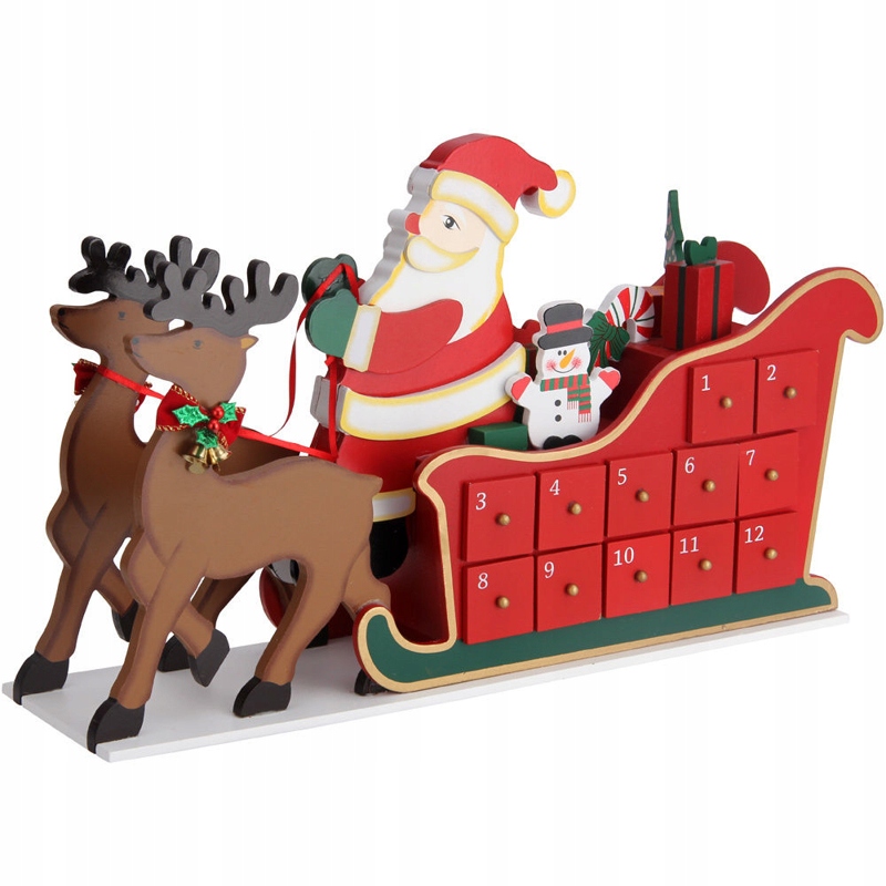 Adventní Kalendář Mikuláš Se Sobími Saněmi