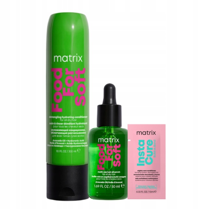 Matrix Food For Sof hydratační sada pro suché vlasy kondicionér olej