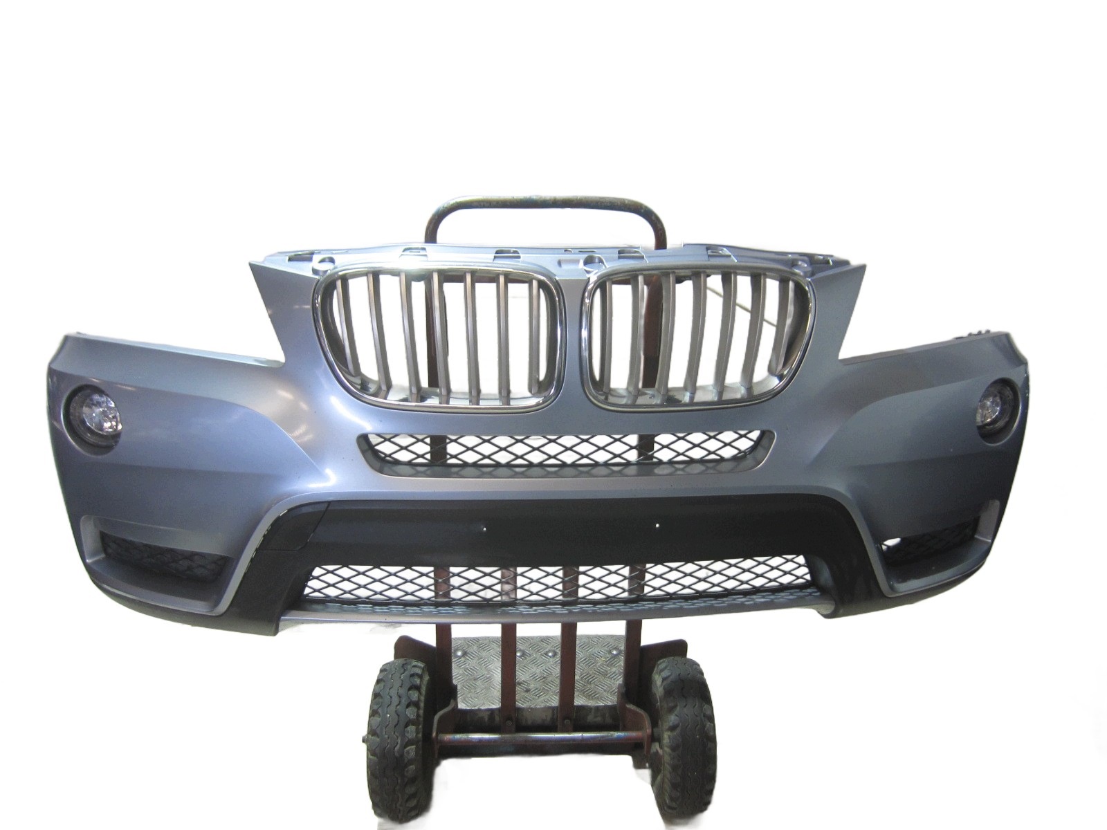 BMW X3 F25 front before LIFT bumper BLUE 896 WATER front without PDC 7210451