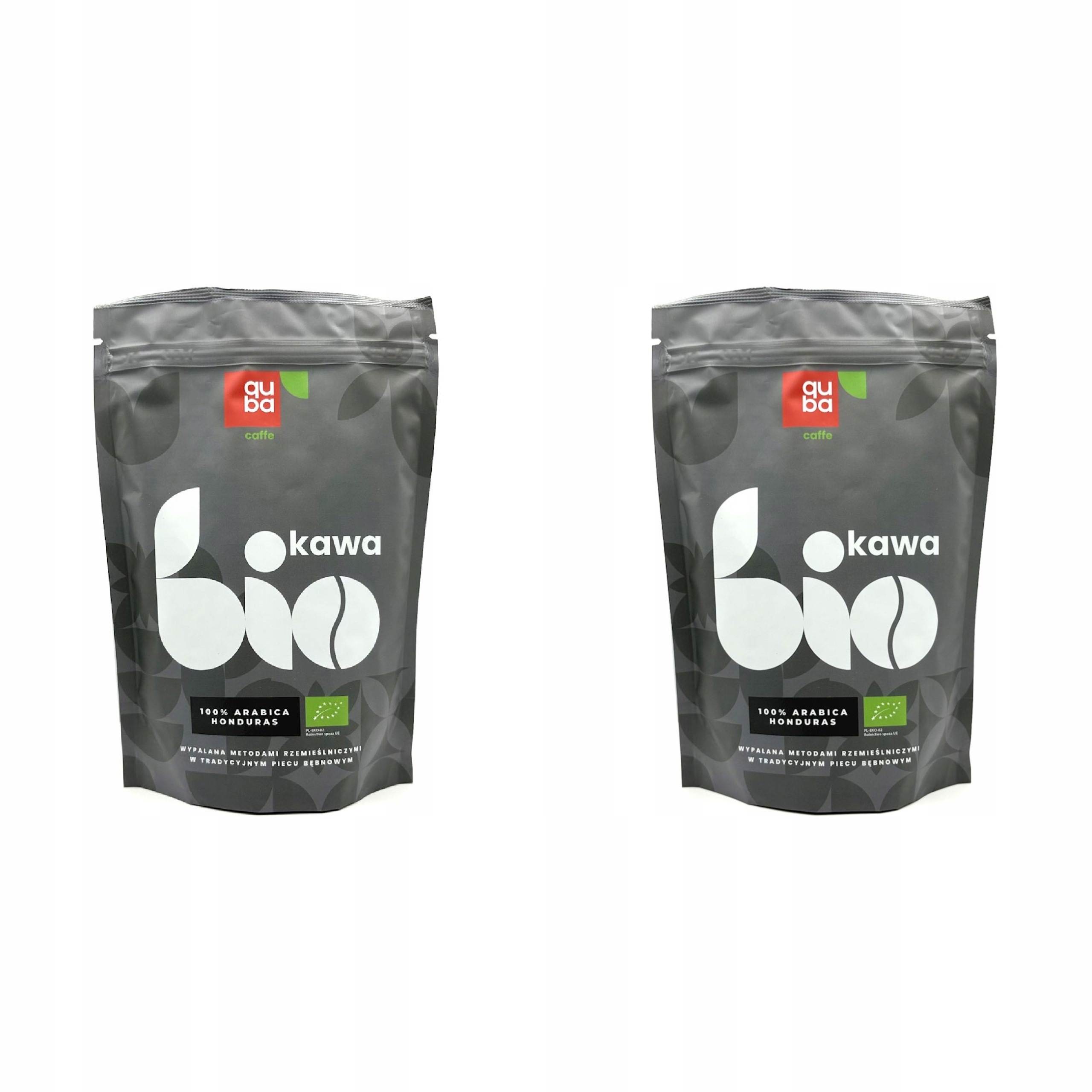 2x Kawa Ziarnista Arabica 100 % Honduras Bio 250 g Quba Caffe