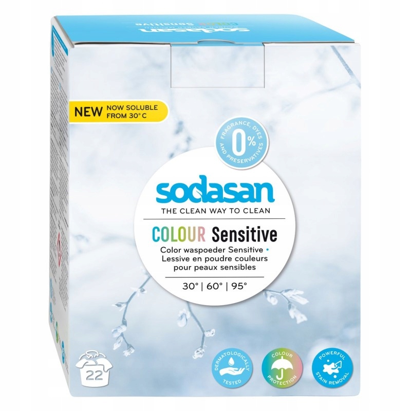 

Sodasan proszek do prania uniwersalny sensitive