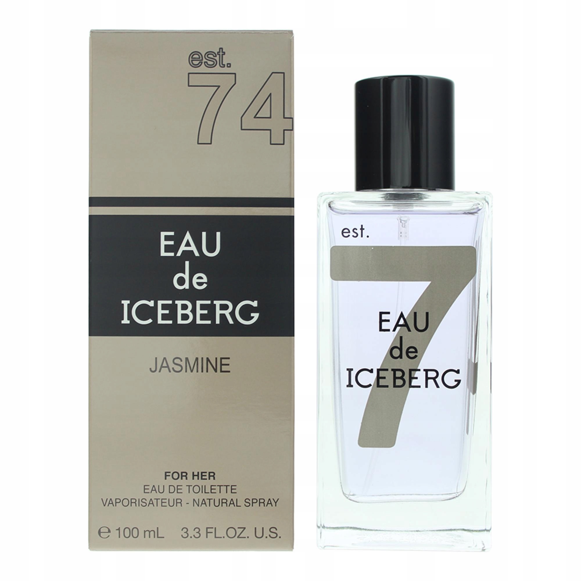 Iceberg , Eau De Iceberg Jasmine, Eau De Toilette, pro ženy, 75 ml