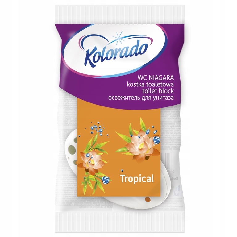 

Kostka Do Wc Toalety Kolorado Niagara Tropical 35g