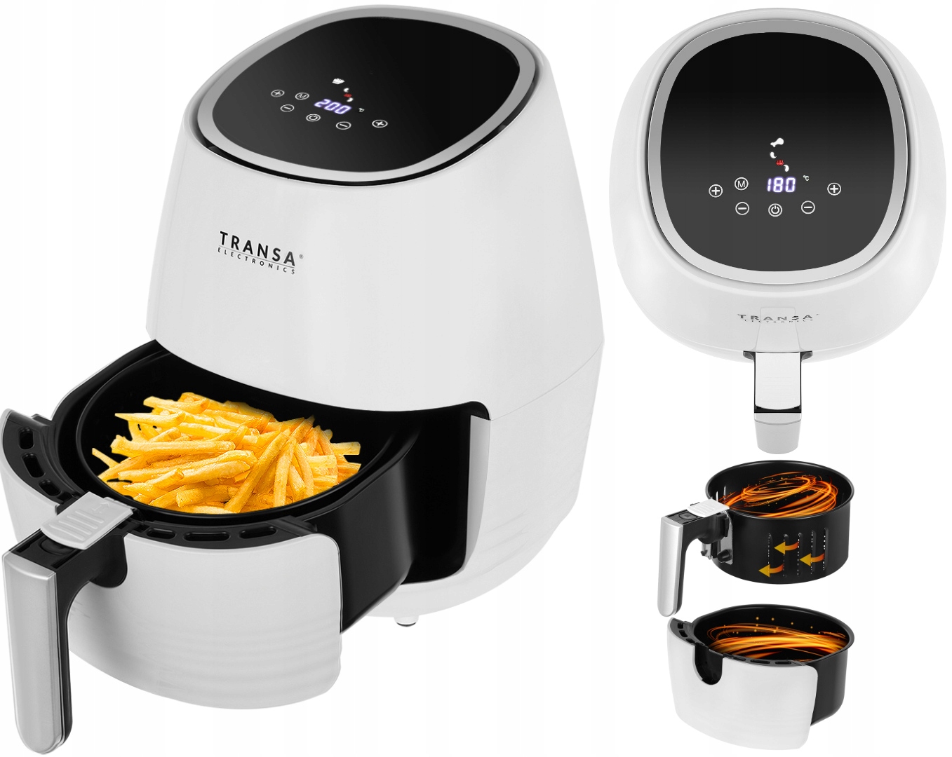 

Frytkownica Beztłuszczowa 2,5L Frytownica Led