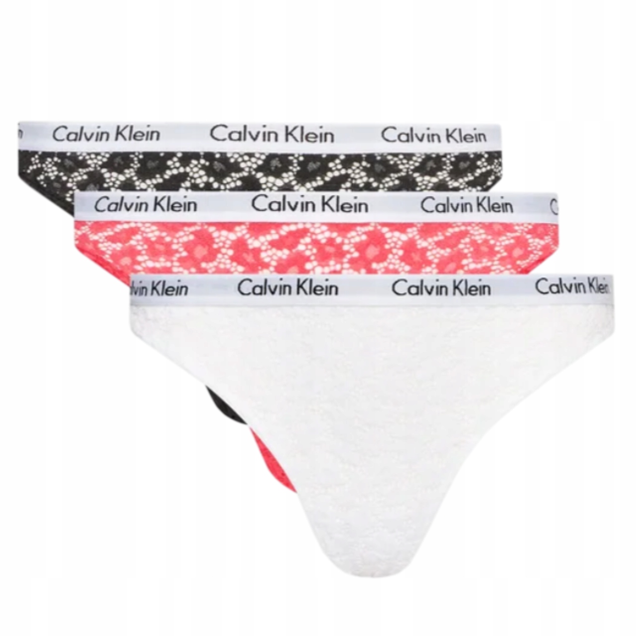 -10% Calvin Klein Dámské Kalhotky 3-PACK Bikiny S