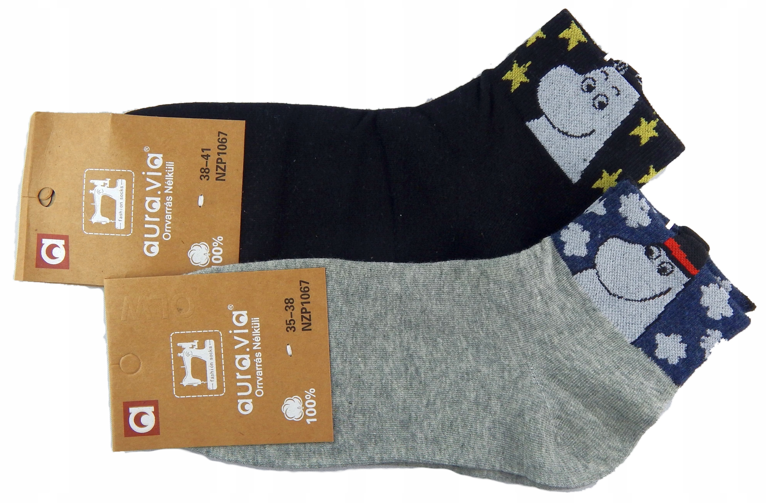 

skarpety, stopki muminki zest.2 par 38-41 Aura.via