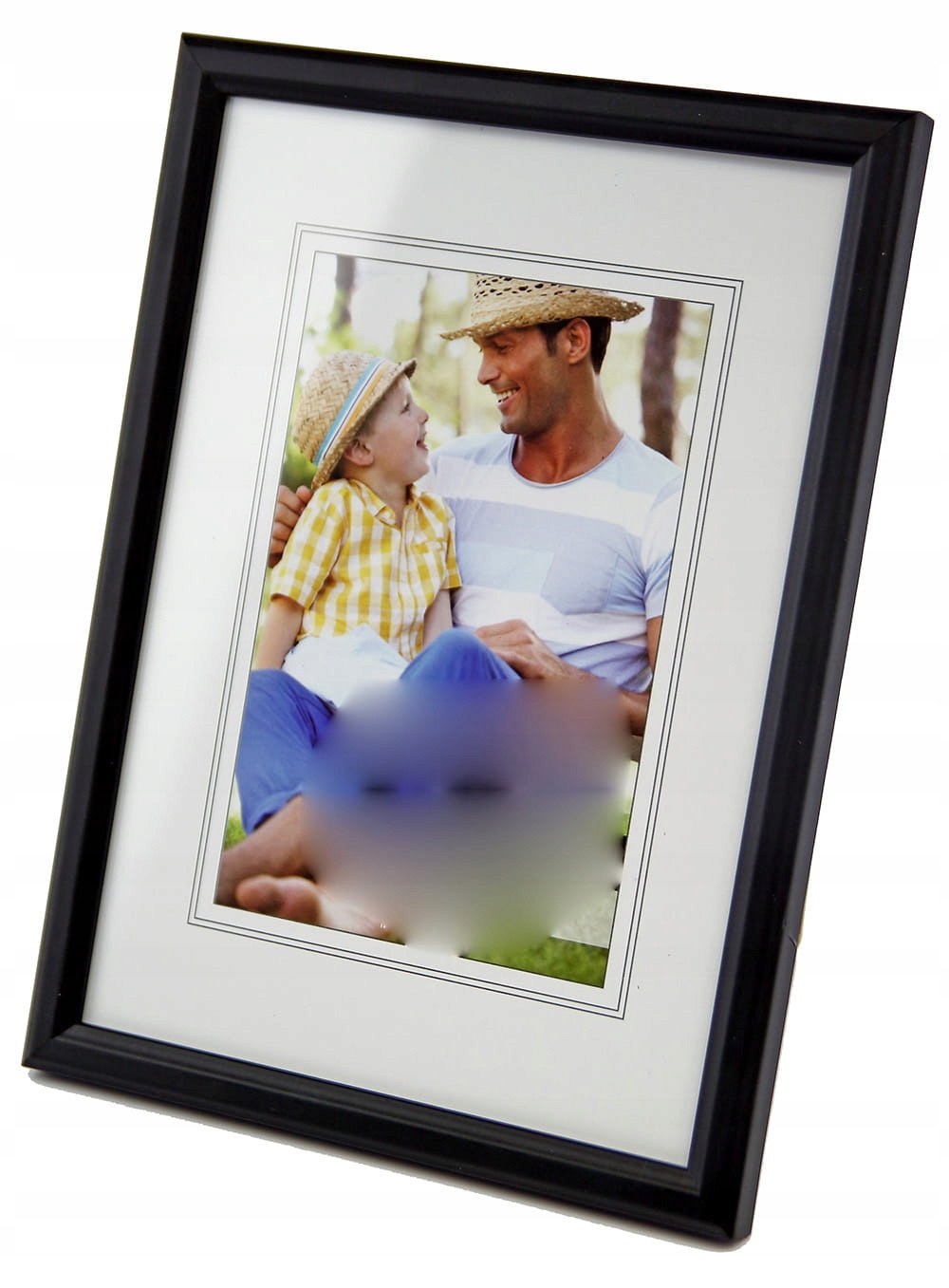 

Ramka na zdjęcia czarna drewniana 13X18 Drwa F