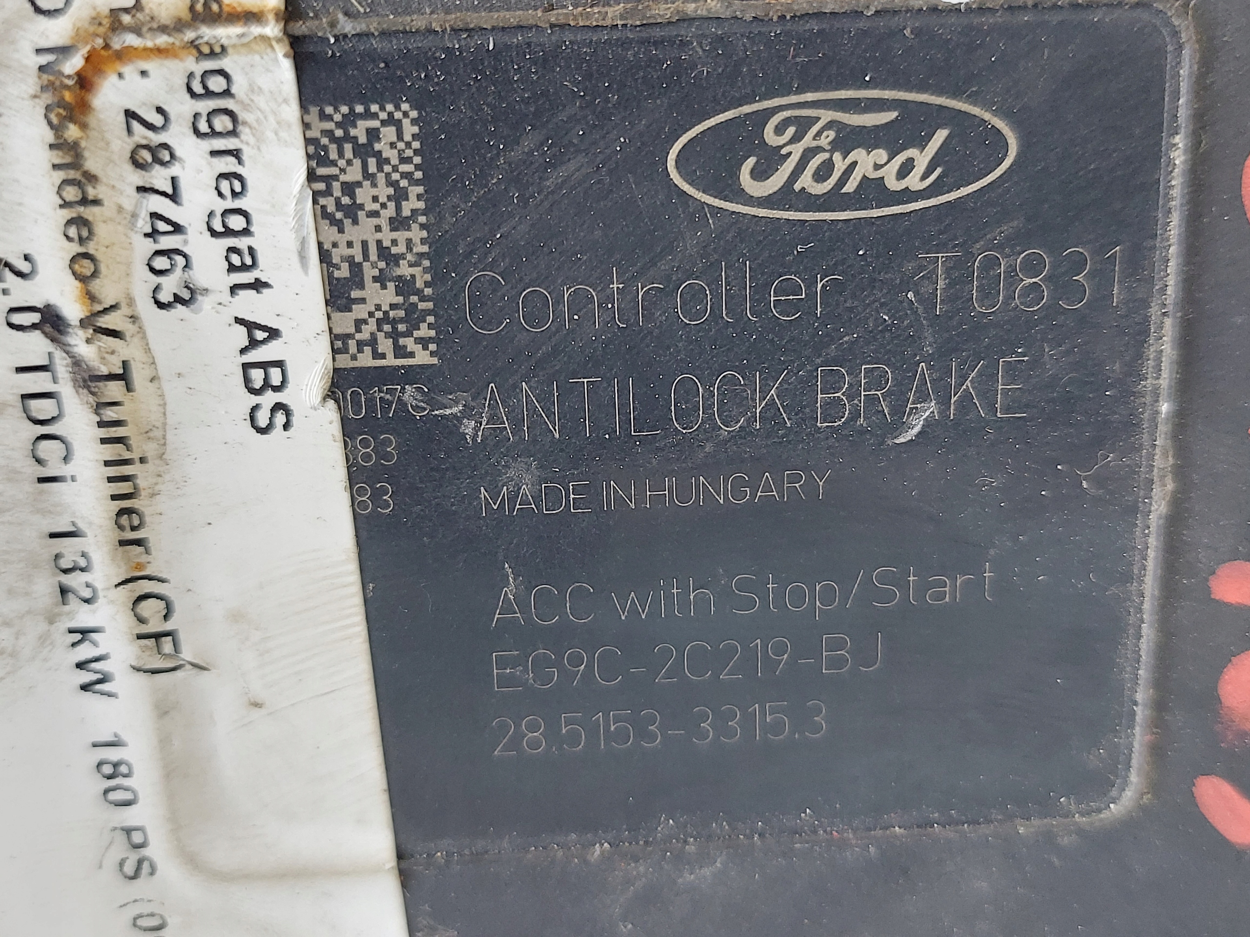 Pompa ABS MONDEO MK V 2.0 TDCI EG9C2C219BJ