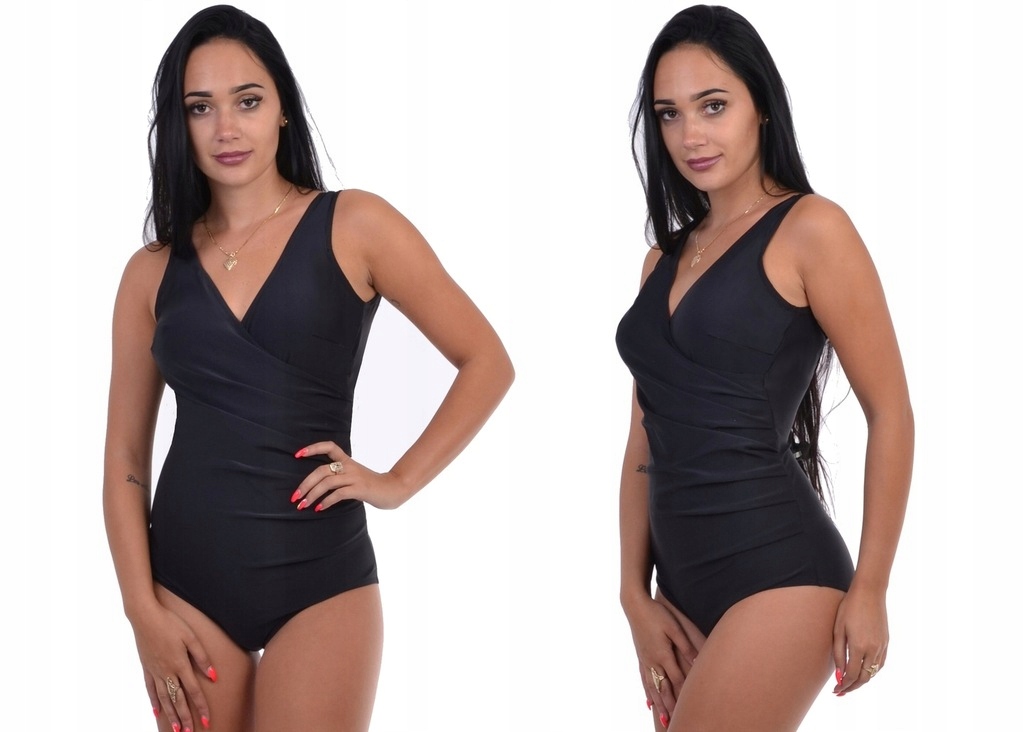 SEXY WYSZCZUPLAJĄCY STRÓJ MARSZCZONY BOK Roz.44 Marka Inna marka