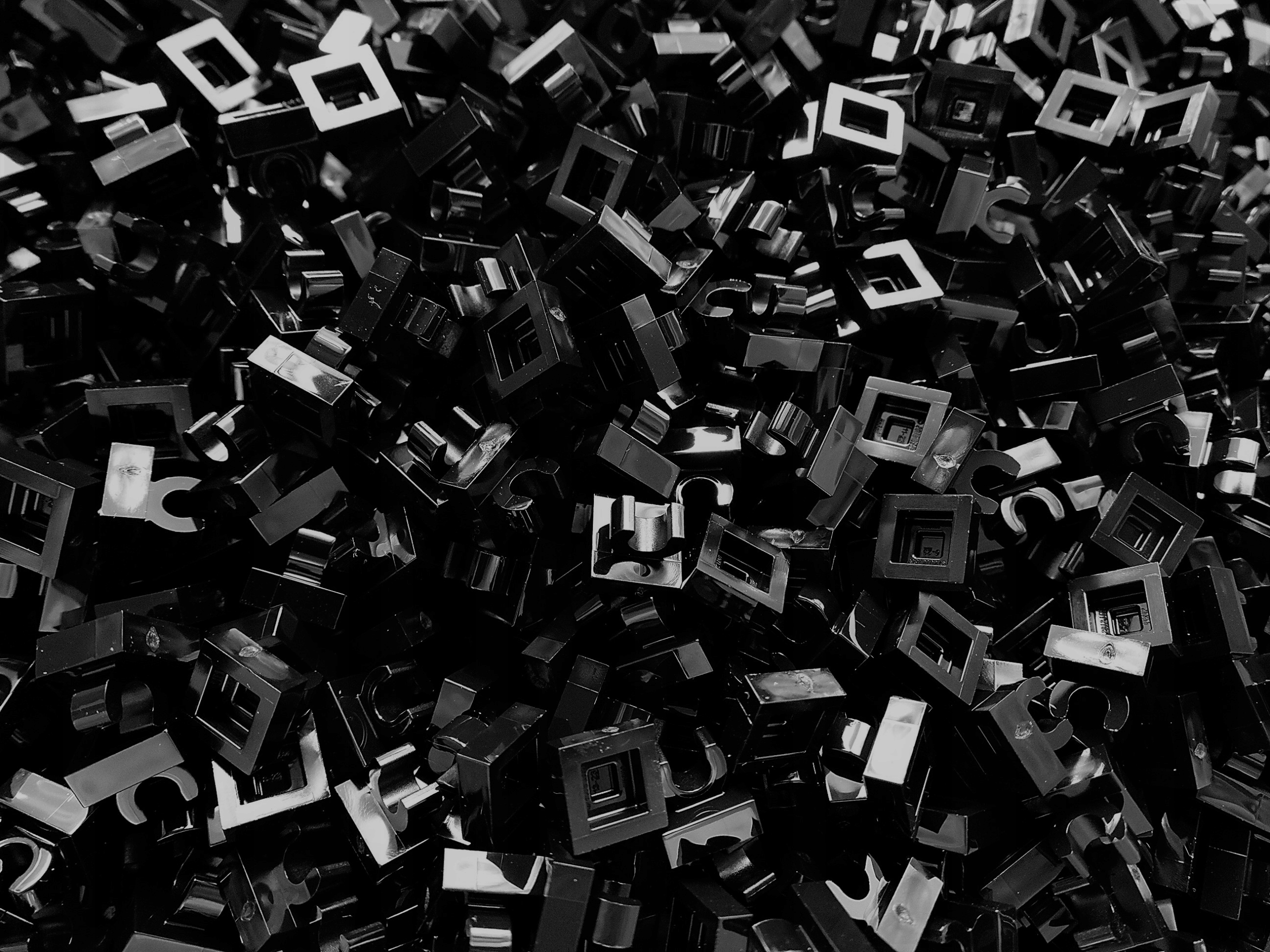 

Lego 15712 plate z zaczepem 1x1 Black 50 szt Nowe