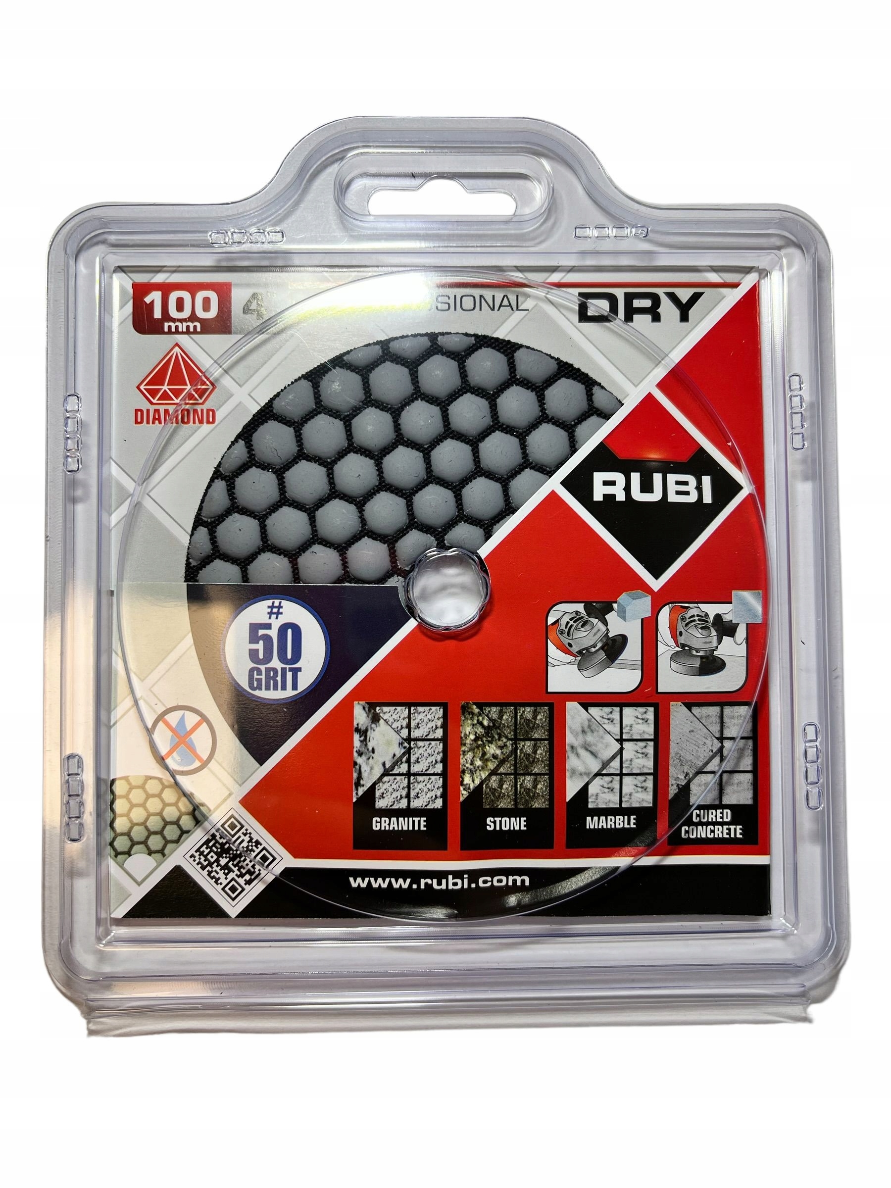 

Rubi Tarcza pad polerski 62970 grad 50