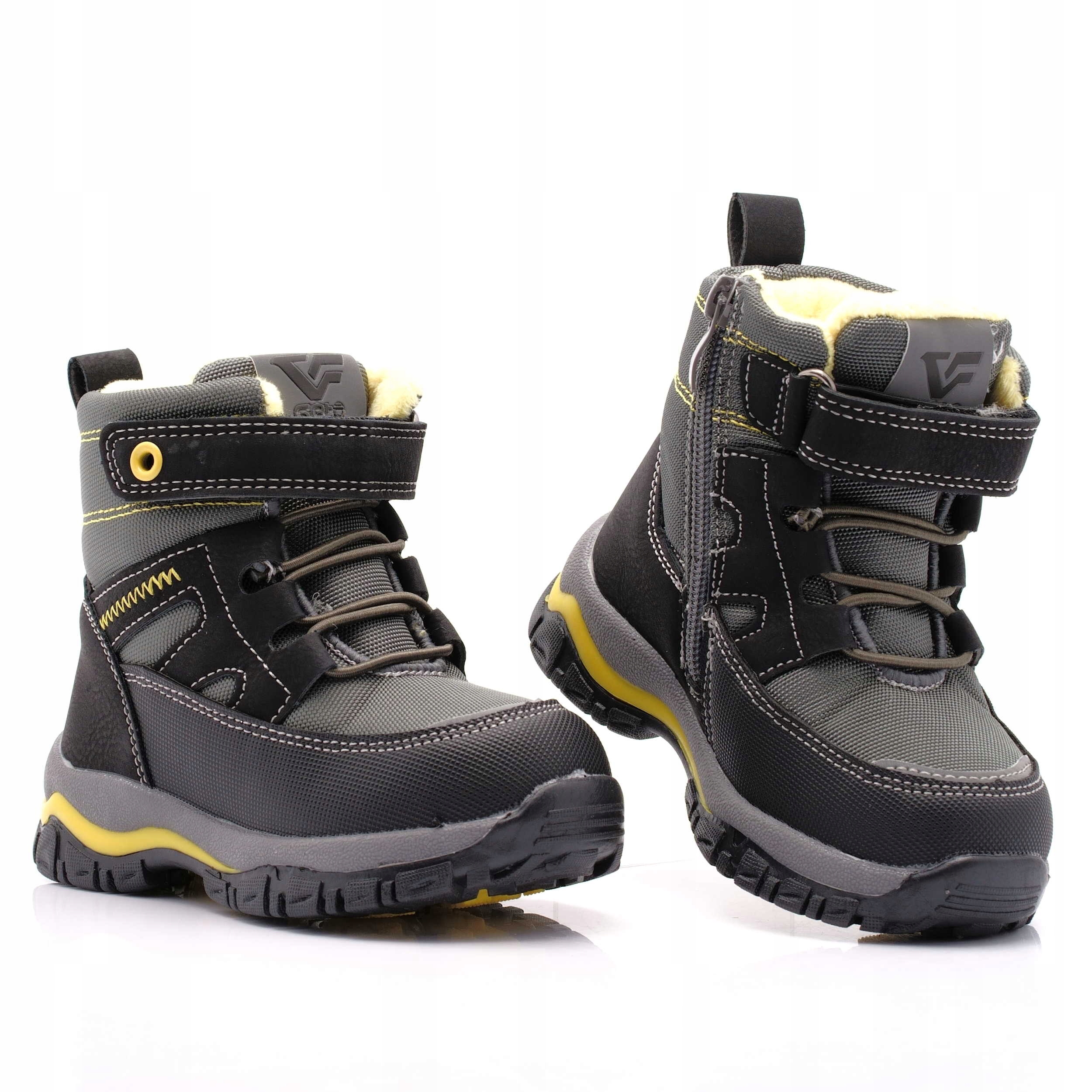 BUTY CHŁOPIĘCE ZIMOWE KOZAKI 978 GETO 23 Marka Gelteo