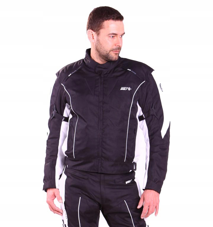 KURTKA MOTOCYKLOWA TEKSTYLNA MĘSKA WOLF S Producent Wolf