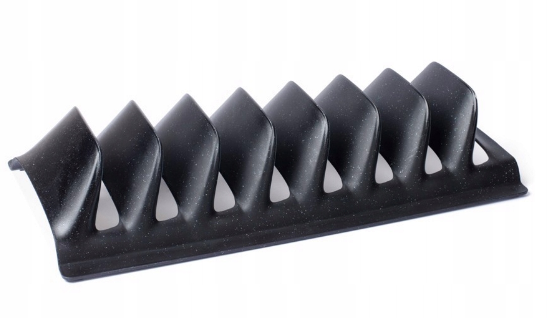 

Stojak Na Talerze Pokrywki 30X13CM Ociekacz Czarny
